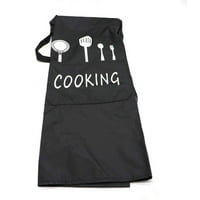 Home Textiles Chefs Apron Cotton Korean Easy To Clean Cooking Kitchen Aprons CF